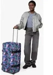 EASTPAK Trolley Koffer TRANSIT ́R M Dreamflower Dark 78L mit TSA Schloss - Blau
