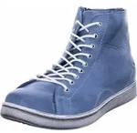 Schn&uuml;r-Stiefeletten f&uuml;r Damen in t&uuml;rkis - T&uuml;rkis - 36
