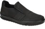 Ecco BYWAY Herrenschuhe - sportliche Slipper - Halbschuhe schwarz Elegant NEU -