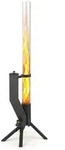 Gardenflare 10002, Freistehende Feuerstelle, Geschlossen, Pellet, Schwarz,