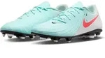 Nike Phantom GX II Club FG/MG Fu&szlig;ballschuhe Herren - Wei&szlig;/Hellblau/Rosa - 44,5