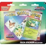 Pokemon Karmesin & Purpur Prismatische Entwicklungen TECH-Sticker Kollektion 3er