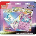Pokemon Karmesin & Purpur Prismatische Entwicklungen TECH-Sticker Kollektion 3er