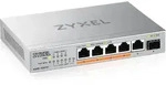 Zyxel XMG-105 5 Ports 10/2,5G MultiGig Switch unmanaged - Grau