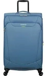 American Tourister Trolley Summerride Spinner EXP TSA SP Coronet Blue blaugrau...