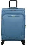 American Tourister Trolley Summerride Spinner EXP TSA SP Coronet Blue hellblau 69cm -