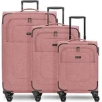 REDOLZ Essentials 12 Trolley-Set 3-teilig Rose altrosa 55cm - Rosa