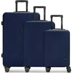 Redolz Essentials 09 3-SET 4 Rollen Kofferset 3-teilig - Blau
