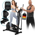 Miweba Sports Crosstrainer MC500 | LCD-Display - Pulsmessung - Heimtrainer -