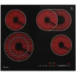 KKT KOLBE Glaskeramik Kochfeld 60 cm | Autark | 6,6 kW | 4 Zonen | 9 Stufen 