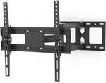 Hama 00220829, 81,3 cm (32"), 165,1 cm (65"), 35 kg, 400 x 400 mm, 0 - 15&deg;, Schwarz
