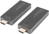 Digitus 4K Wireless HDMI Extender Set, 30 m, 4K/30Hz, 3840 x 2160 Pixel, AV-Sender &