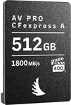 Angelbird Technologies AV PRO CFexpress A, 512 GB, CFexpress Type A, 1800 MB/s, 1650