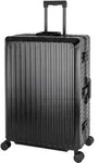 Travelhouse Tokyo Alu Reisekoffer Schwarz XL-78cm Hartschalenkoffer Reisetrolley