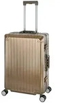 Travelhouse Tokyo Alu Reisekoffer Champagner M-66cm Hartschalenkoffer...