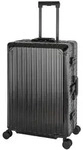 Travelhouse Tokyo Alu Reisekoffer Schwarz L-72cm Hartschalenkoffer Reisetrolley