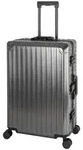 TRAVELHOUSE&reg; Tokyo Aluminium Koffer anthrazit ca. H 72 x B 45x T 28 cm Reisekoffer -
