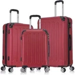 Flexot&reg; F-2045 | 3er Kofferset, Reisekoffer Set, Gr&ouml;&szlig;en M Handgep&auml;ck, L & XL