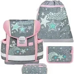 Belmil Classy ergonomisches Schulranzen-Set 4-teilig "Shine Bright" mit Brustgurt -