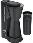 WMF K&Uuml;CHENminis Aroma Thermo to go Kaffeemaschine deep black - Schwarz