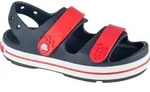 Schuhe Crocs Sandalen Crocband Cruiser Jr 2094234OT - Rot/Wei&szlig;/Dunkelblau - 36