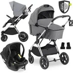 Hauck 3in1 Kinderwagen-Set Vision X Trio Set - Grau