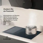 Klarstein Delicatessa 77 Flex Induktionskochfeld &ndash; 4-Zonen-Einbaukochfeld, 7.500 W,
