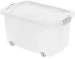Storage Solutions Aufbewahrungsbox/Box mit Radern - Kunststoff - 60 x 39 x 32 cm -