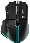 CANYON Fortnax GM-636 RGB-Gaming-Maus, 9 Tasten, kabelgebunden, Schwarz - Schwarz