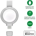 4smarts MFi Fast Charger fr Apple Watch silber - Silber