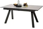 Esstisch Tisch TOBAGO Auszugtisch 180 (260) cm - Grau
