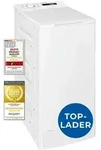 Exquisit Waschmaschine 7,5kg, Toplader, Waschmaschine schmal, Energieklasse A,...