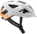 LAZER Fahrradhelm Cerro KinetiCore, White Flash Orange - Wei&szlig;