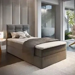 Masseno Boxspringbett GLOS 90 90x200 cm Komplett-Set mit Bonell Matratze und...