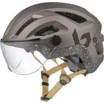 BOLL&Eacute; City-Fahrradhelm "Eco React Visor", dark bronze - Bronze