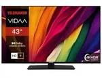 Telefunken XU43VP750M Fernseher 43 Zoll Smart TV VIDAA 4K UHD HDR Dolby Vision...