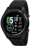 Sector Herren Analog-Digital Uhr Sport Silikon Armbanduhr schwarz USE51545002 -