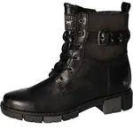 Mustang Damen Stiefelette warm gef&uuml;tterter Schn&uuml;rboot mit Schnalle 1443-601,