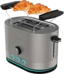 Cecotec 03285, 2 Scheibe(n), Edelstahl, Edelstahl, Drehregler, Tasten, 1400 W -