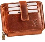 MATADOR Geldb&ouml;rse Portemonnaie Leder GRANADA NextGen RFID Vintage Braun