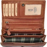 Benthill Geldb&ouml;rse Damen Leder - Hochwertige weiche Vintage EchtLeder Damen
