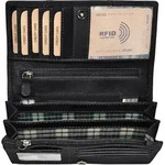 Benthill Portemonnaie Damen Leder - Hochwertige weiche Vintage EchtLeder Damen
