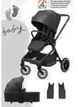 Hauck Kinderwagen Set Move N Care Set Black - Schwarz