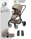 Hauck Kinderwagen Set Move N Care Set Mocha - Braun