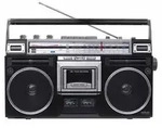 Silva Schneider 4-Band-Radio, Kassette, AUX-In, USB, Bluetooth, USB-Recording,...