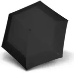 Knirps 9560301001, Kompakt, Regenschirm, Rund, Schwarz, Aluminium, Fiberglas,