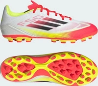 adidas IE1262, adidas F50 League AG Cloud White Core Black Solar Yellow - EU 46 2/3