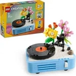 LEGO Creator Plattenspieler mit Blumen, Bausatz, 8 Jahr(e), Kunststoff, 366