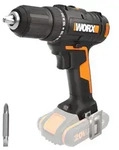 WORX WX108.9, Handbohrmaschine, Ohne Schl&uuml;ssel, Schwarz, Orange, 1,3 cm, 1600 RPM, 4