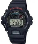 Casio G-Shock DW-6900U-1ER Herren Uhr Schwarz Rot - Wei&szlig;